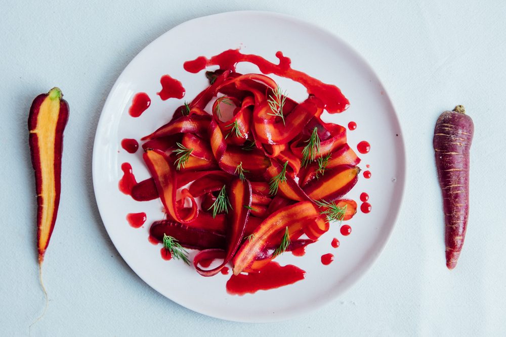 Pele radiante e jovem: A cenoura roxa como segredo de beleza - inspiração 1