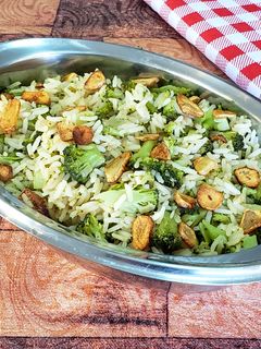 Inspiração Gourmet: Arroz de Brócolis com Queijo e Castanhas - inspiração 1