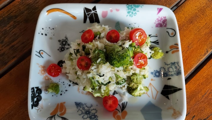 Como Variar: Arroz de Brócolis Cremoso com Purê - inspiração 2