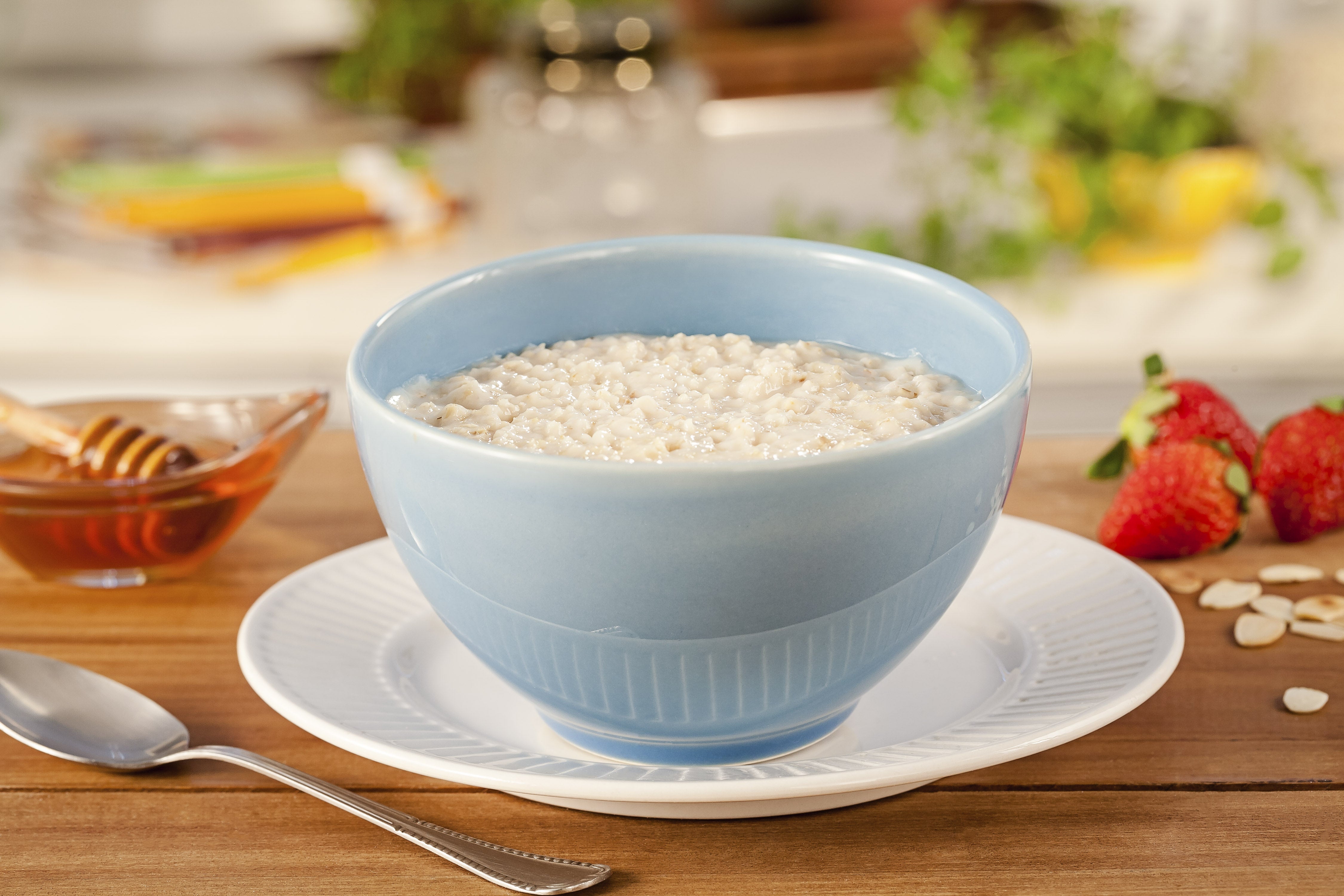 Mingau de Aveia Salgado Cremoso com Queijo e Ervas - inspiração 3