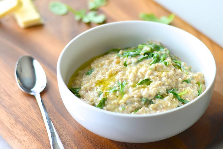 Mingau de Aveia Salgado Vegano com Cogumelos e Shoyu - inspiração 2