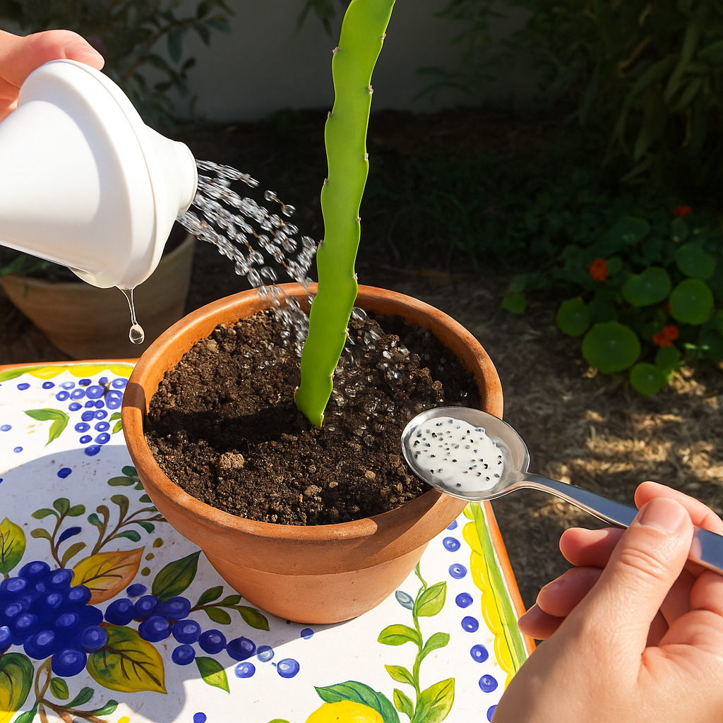 Primeiros Passos: O Plantio da Estaca no Vaso - inspiração 1