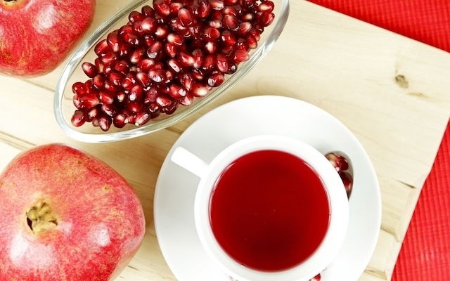 Gargarejo com Chá de Casca de Romã: Alívio Imediato - inspiração 1