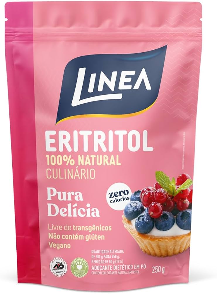 eritritol vs açúcar
