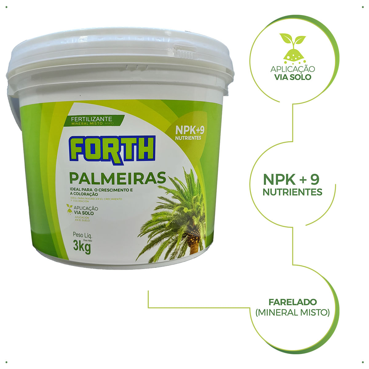 A Importância do Magnésio na Adubação de Palmeiras