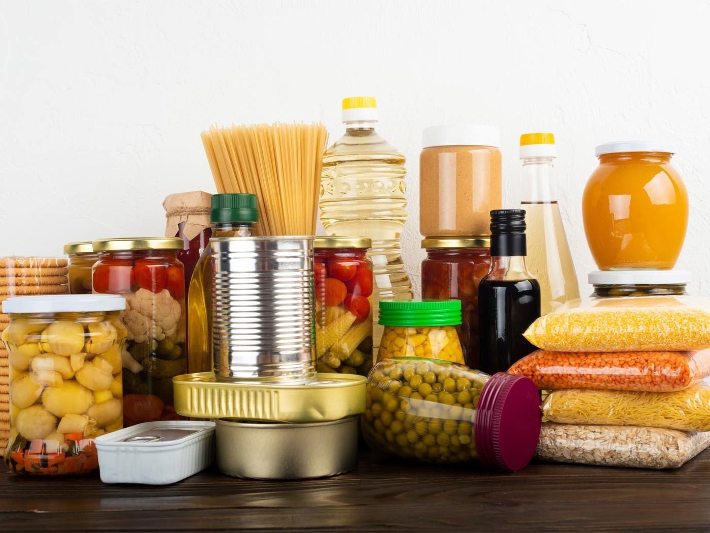 alimentos não perecíveis