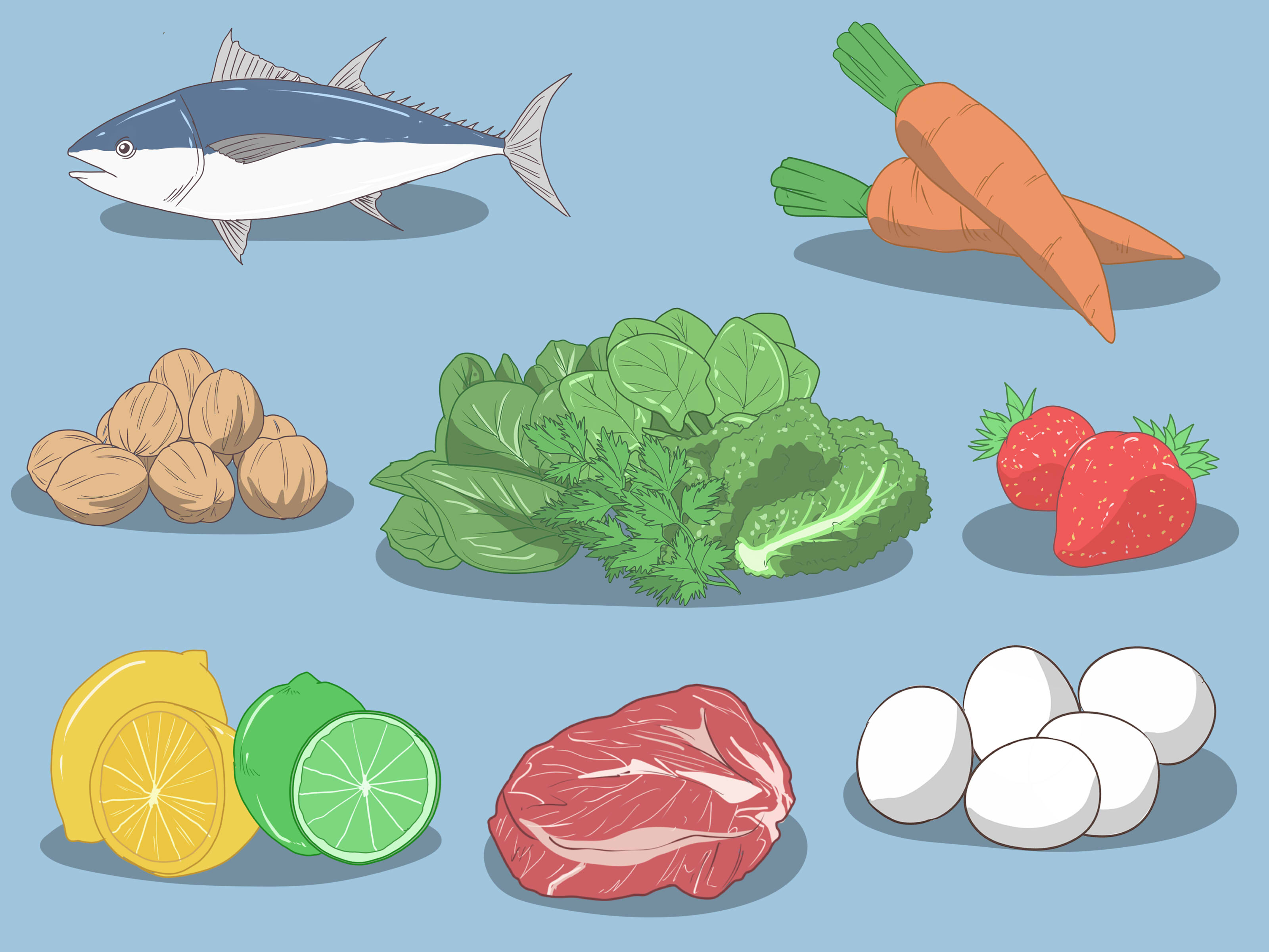 alimentos para evitar a progressão da miopia