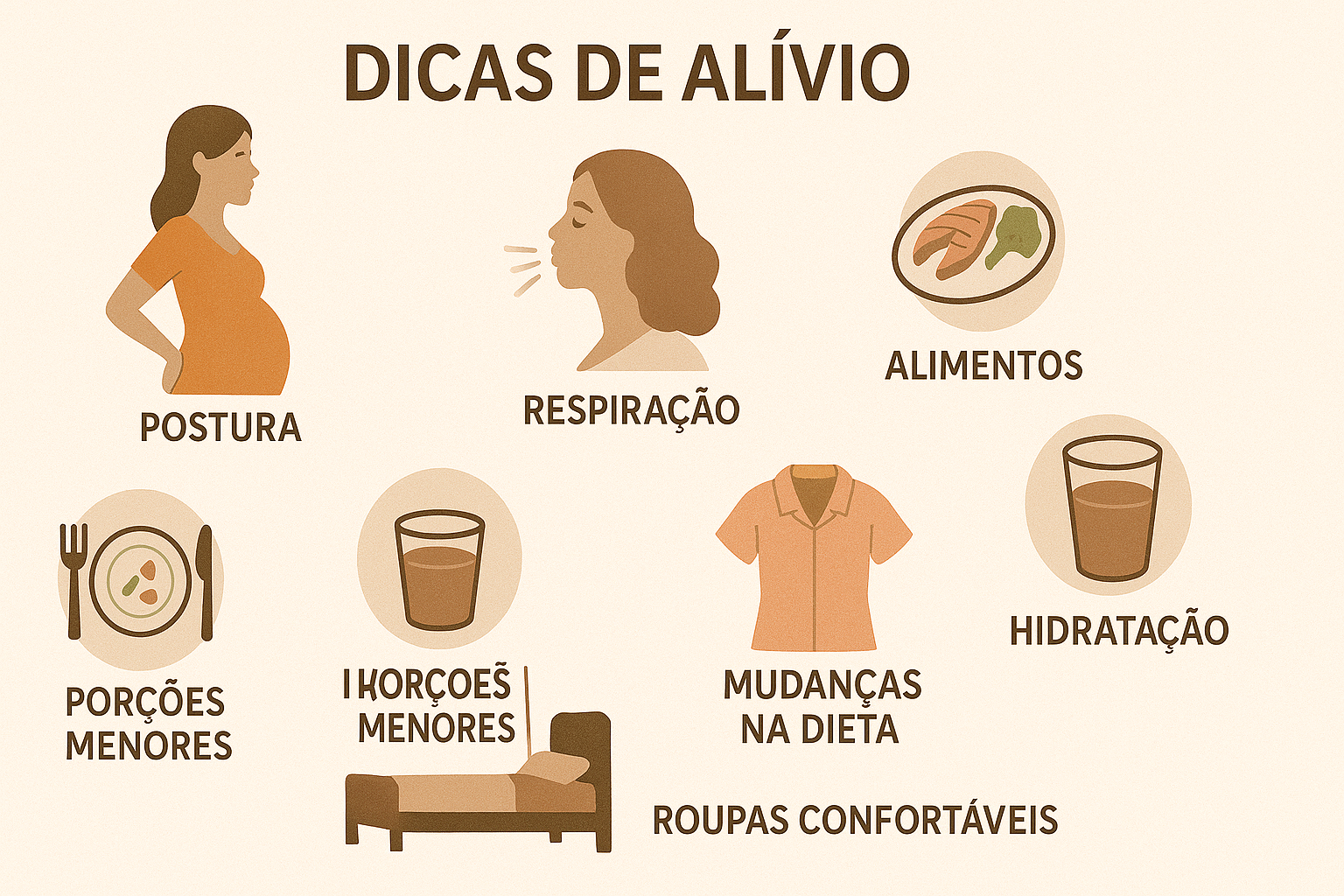 alimentos para evitar azia na gravidez