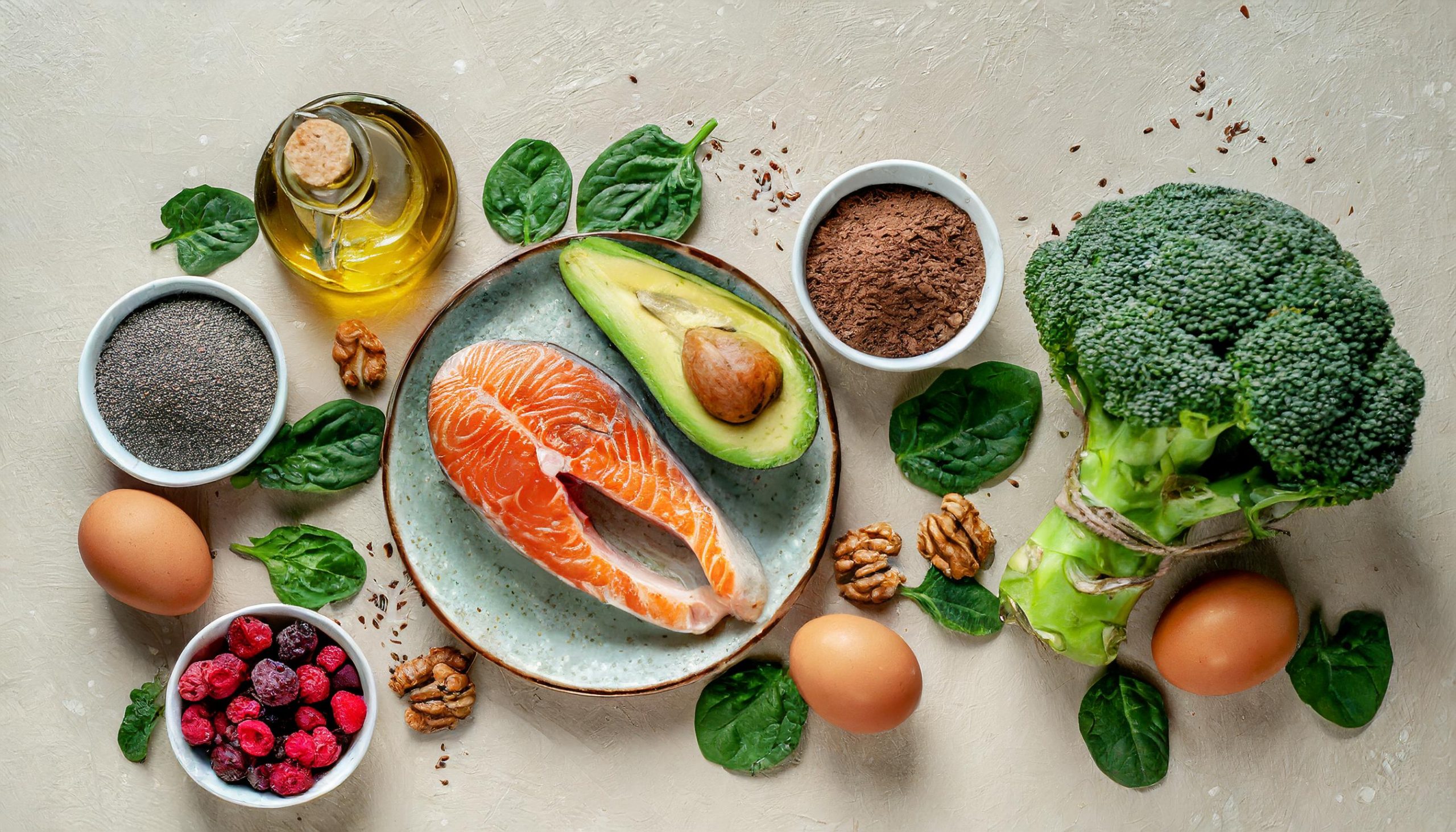 Como Montar uma Salada Rica em Folhas Escuras para a Saúde Cerebral