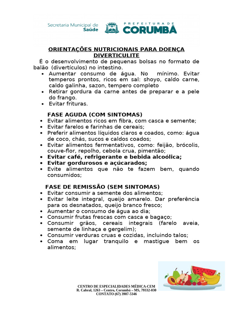 Como a diverticulite afeta a digestão