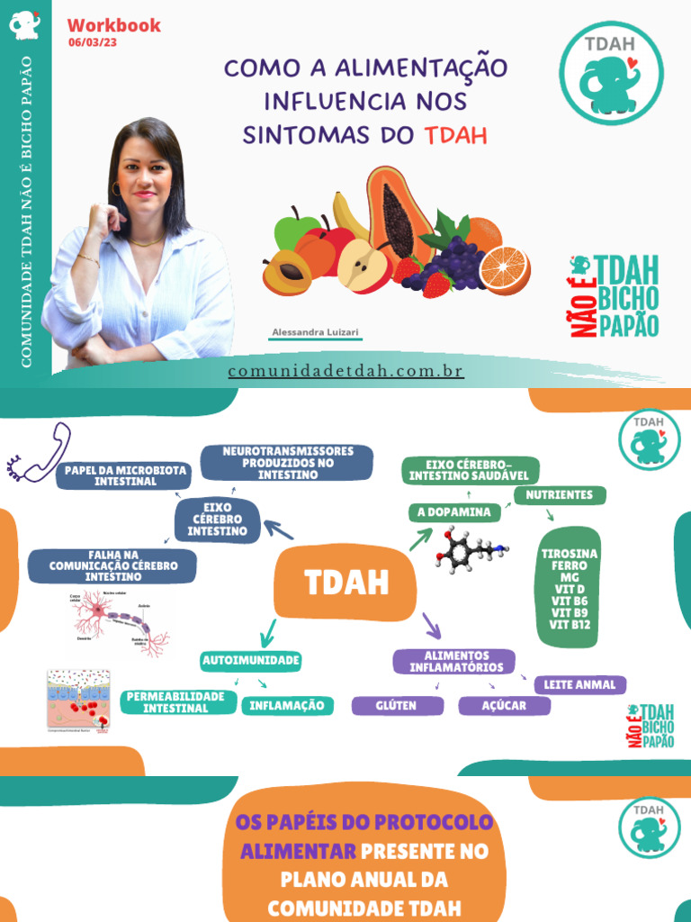 alimentos para quem tem TDAH