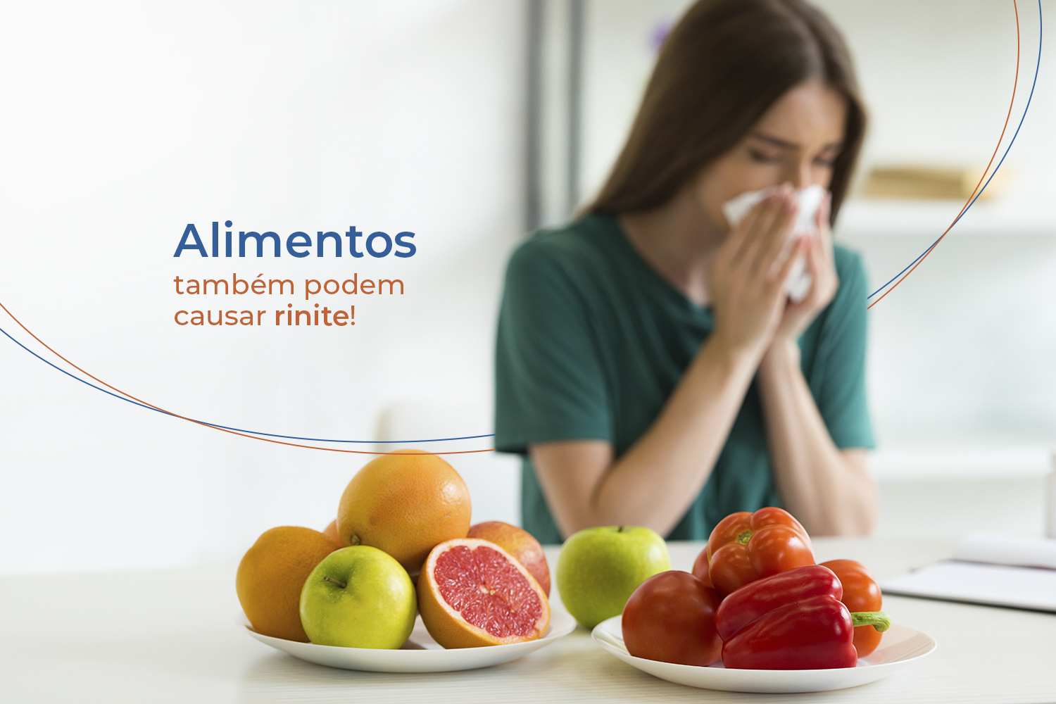 lista de alimentos que pioram rinite alérgica