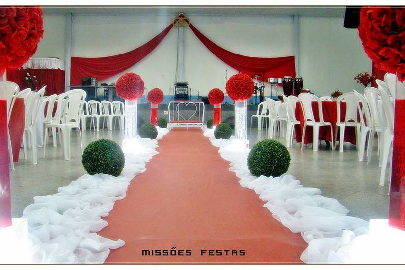 altar decoração ideias para missões na igreja