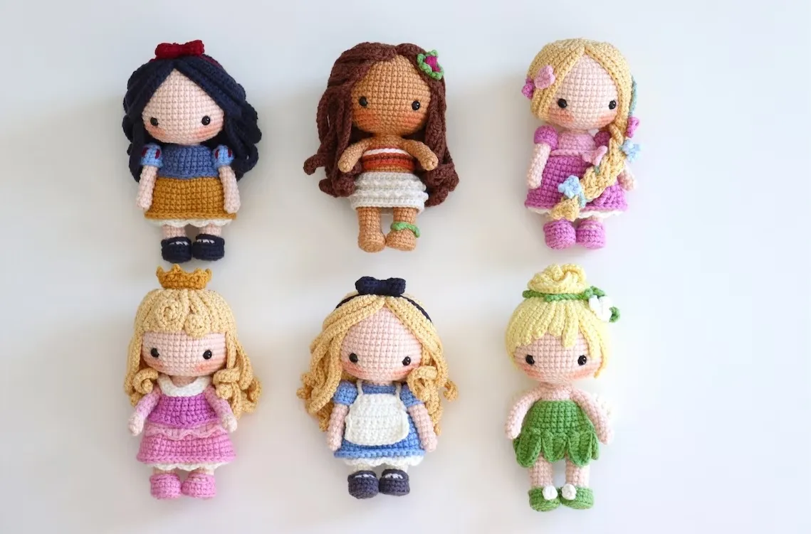 fio amigurumi ou anne qual o melhor para princesas