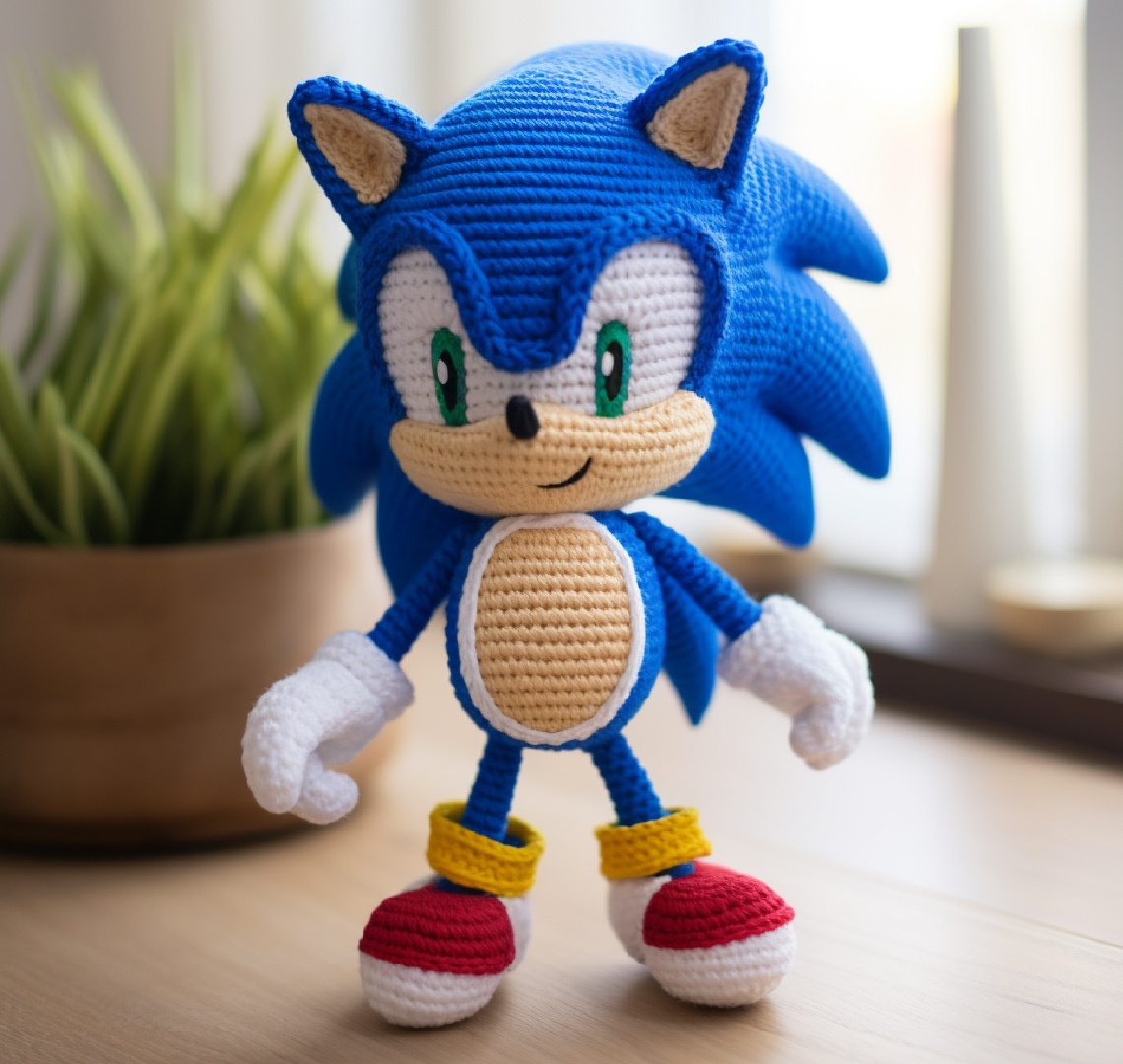 amigurumi sonic