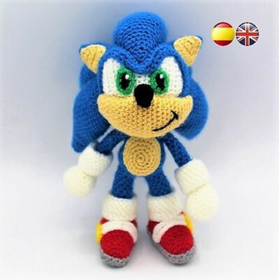 melhores ideias amigurumi sonic