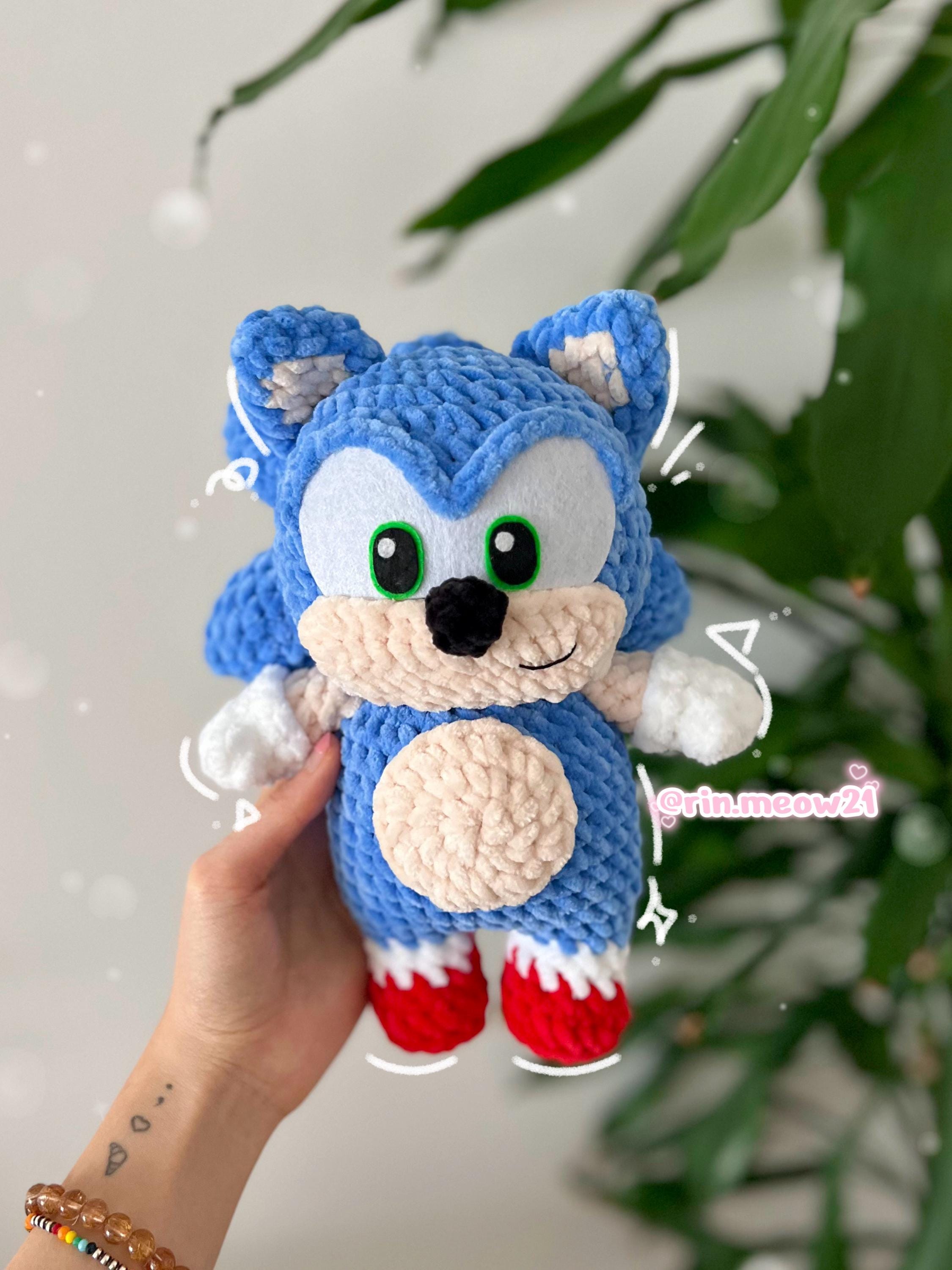 erros comuns amigurumi sonic espinhos
