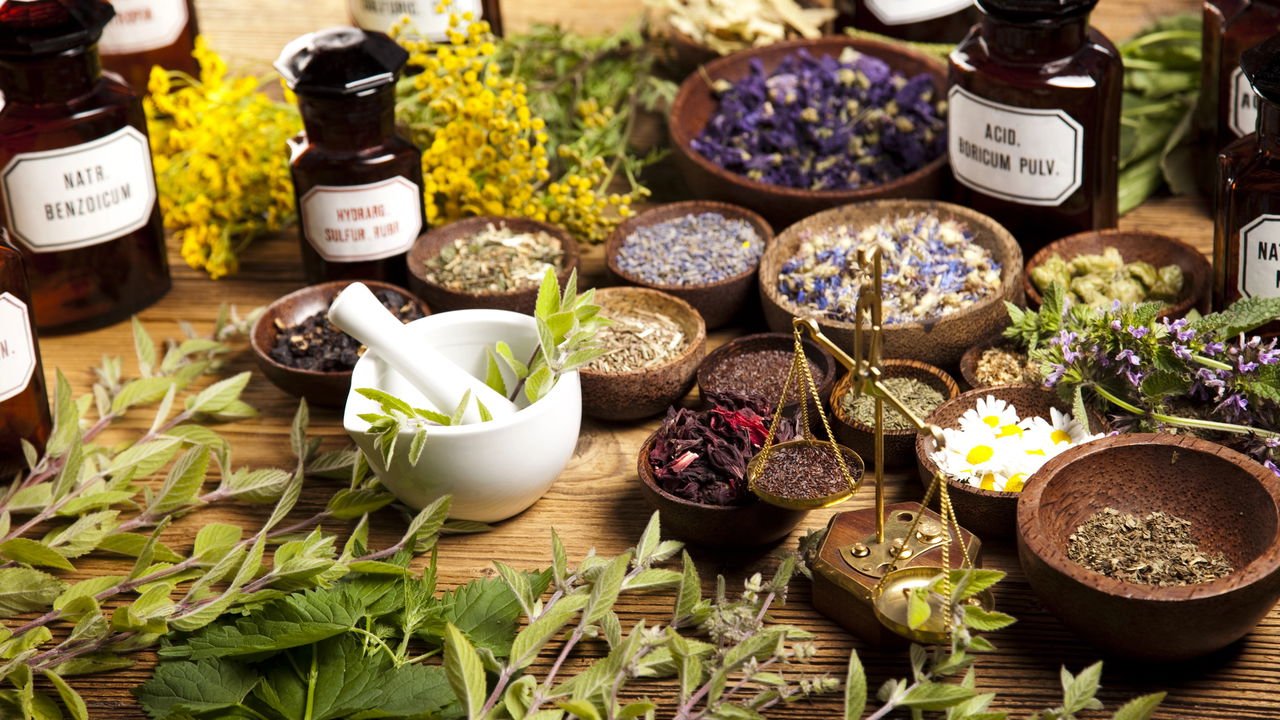 aromaterapia com ervas da horta