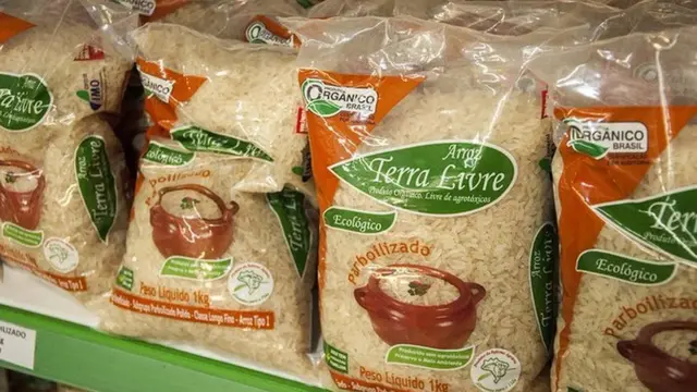 Produção de arroz orgânico do MST no Rio Grande do Sul