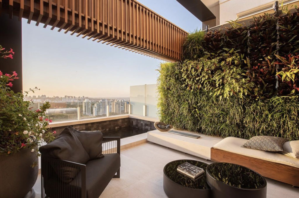 arvores e a arquitetura biofilica