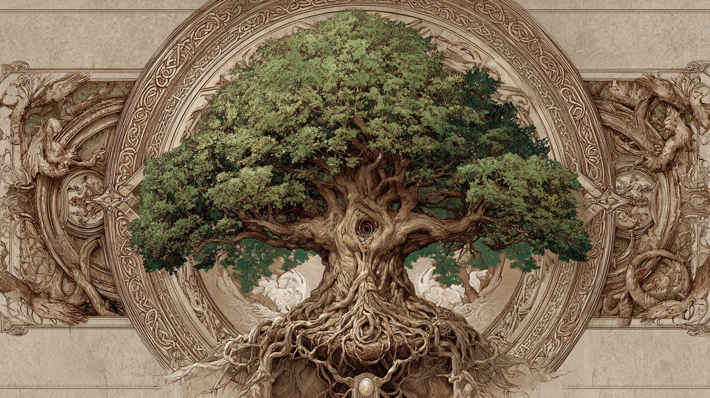 arvores e a mitologia nordica