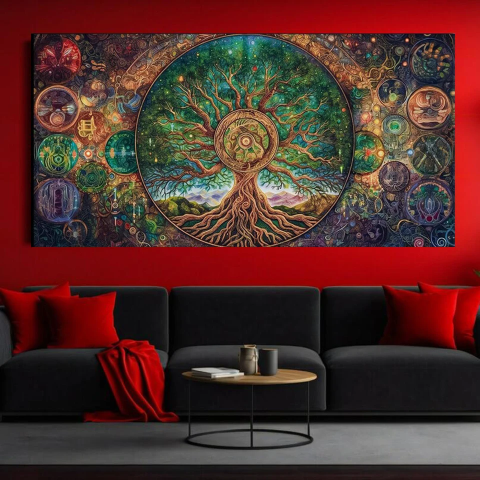 Criaturas Míticas que Habitam a Árvore do Mundo Yggdrasil