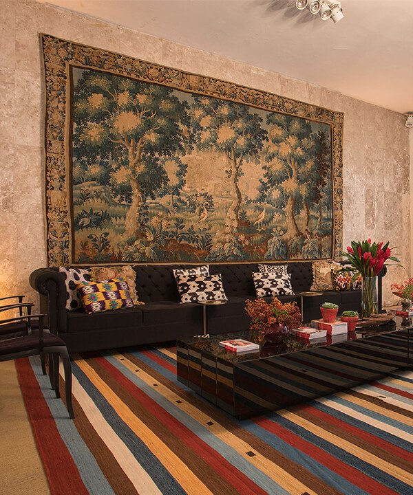 ideias de decoração com capas de sofá personalizadas