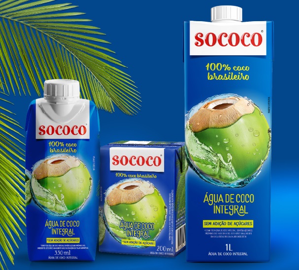 benefícios da água de coco industrializada