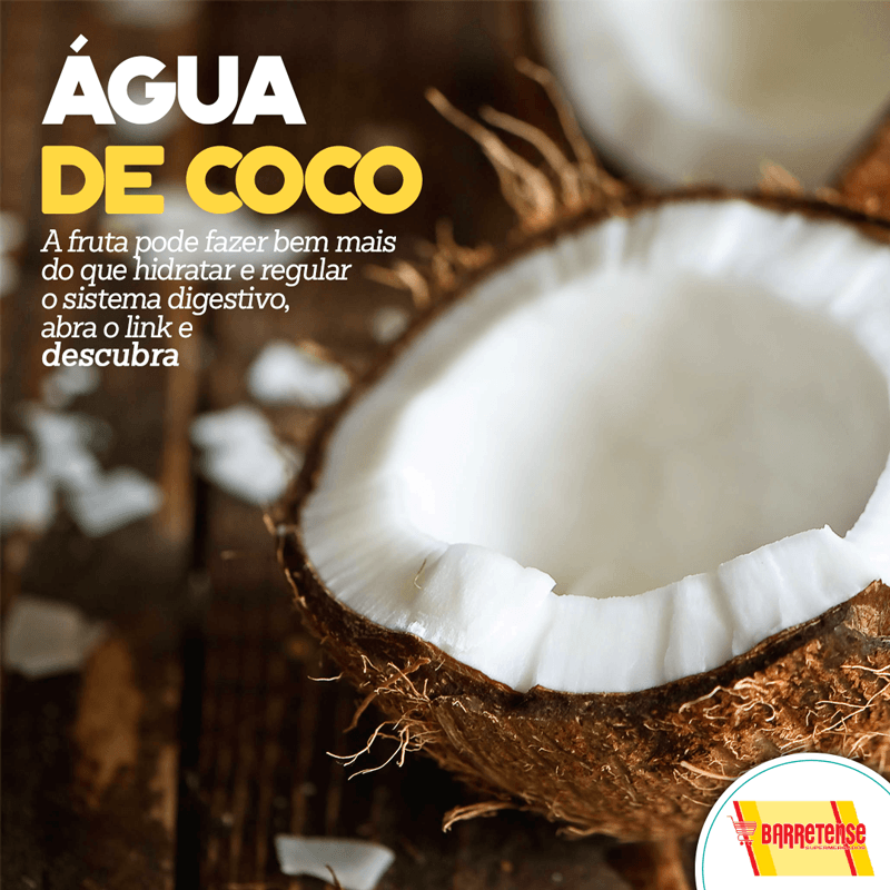 benefícios da água de coco para hidratação