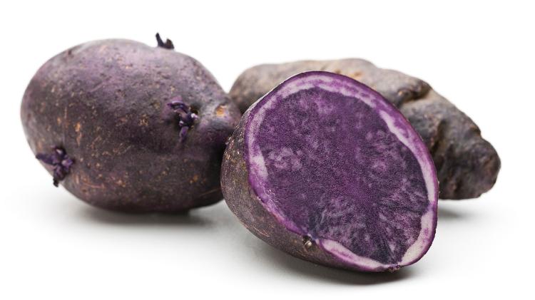 benefícios da batata roxa