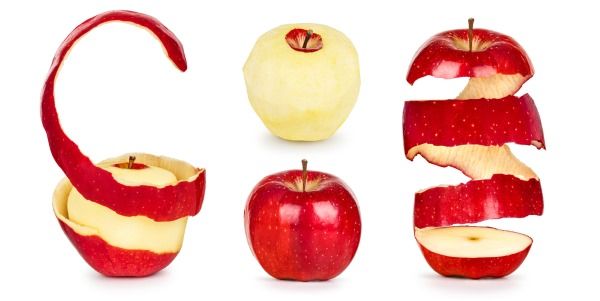 Receitas saudáveis com casca de maçã