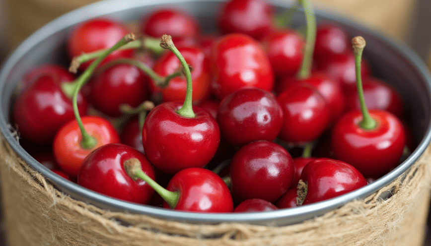 O impacto do açúcar nas cerejas maraschino