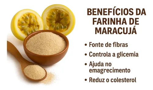 farinha de maracujá e diabetes
