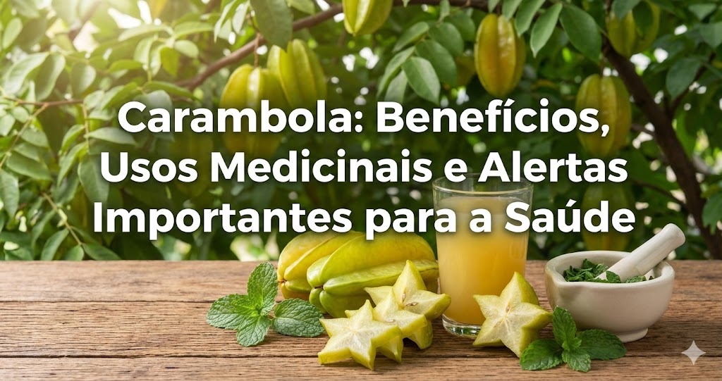 Diurético natural: Folhas de carambola para retenção de líquidos