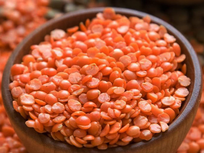 Receita de Sopa Cremosa de Lentilha Rosa