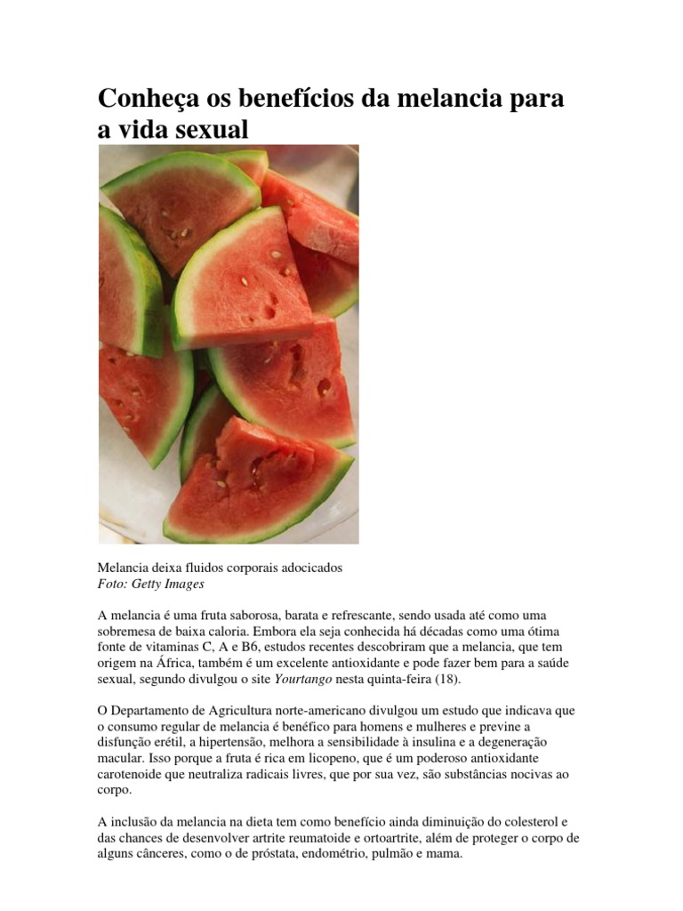 Benefícios da parte branca da casca da melancia para a saúde