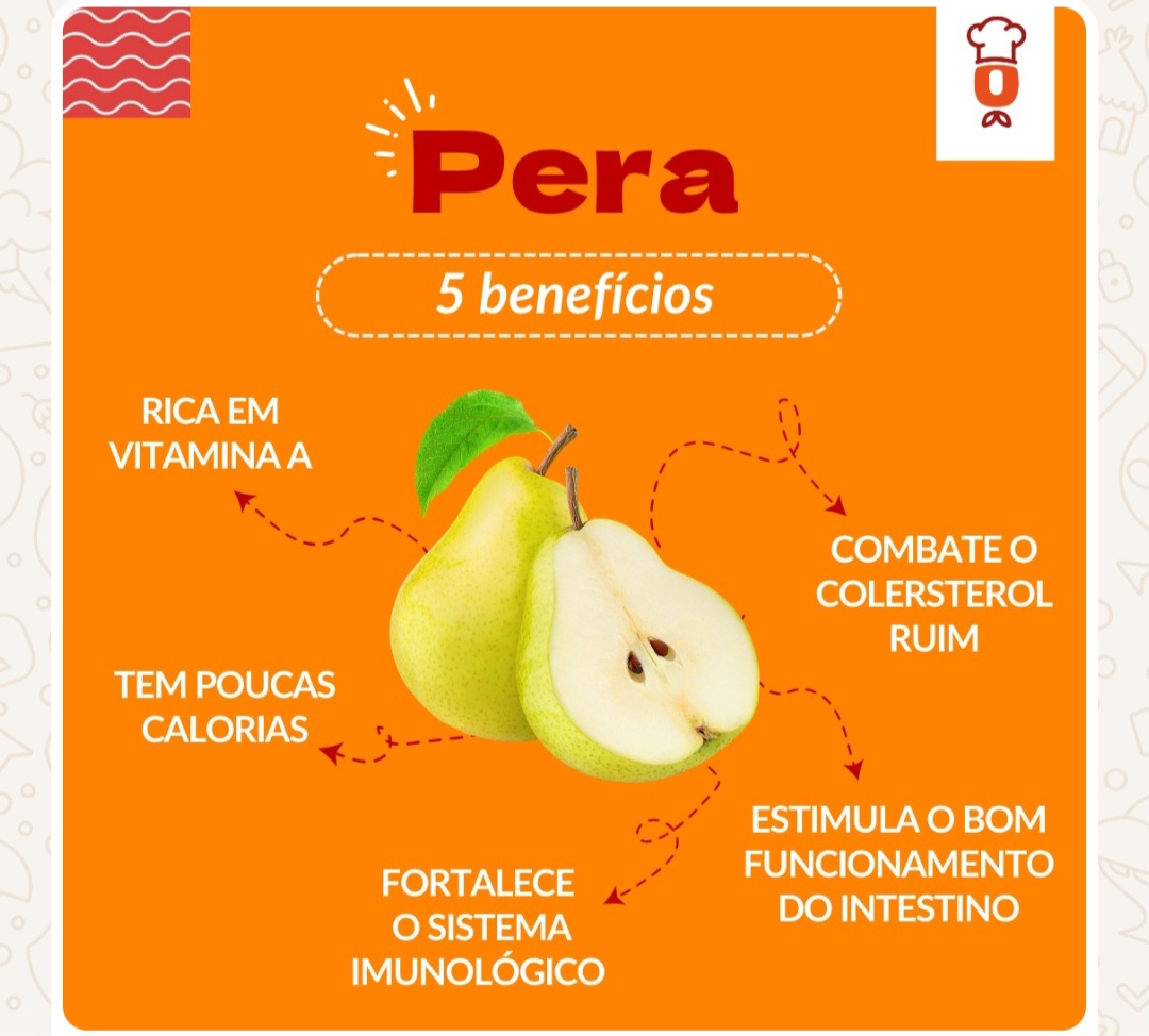 Receitas saudáveis com pera para emagrecer