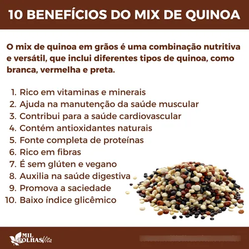benefícios da quinoa (folha e grão)