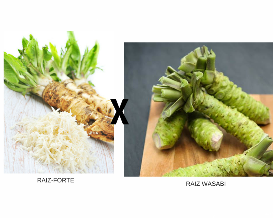 benefícios da raiz forte (wasabi)