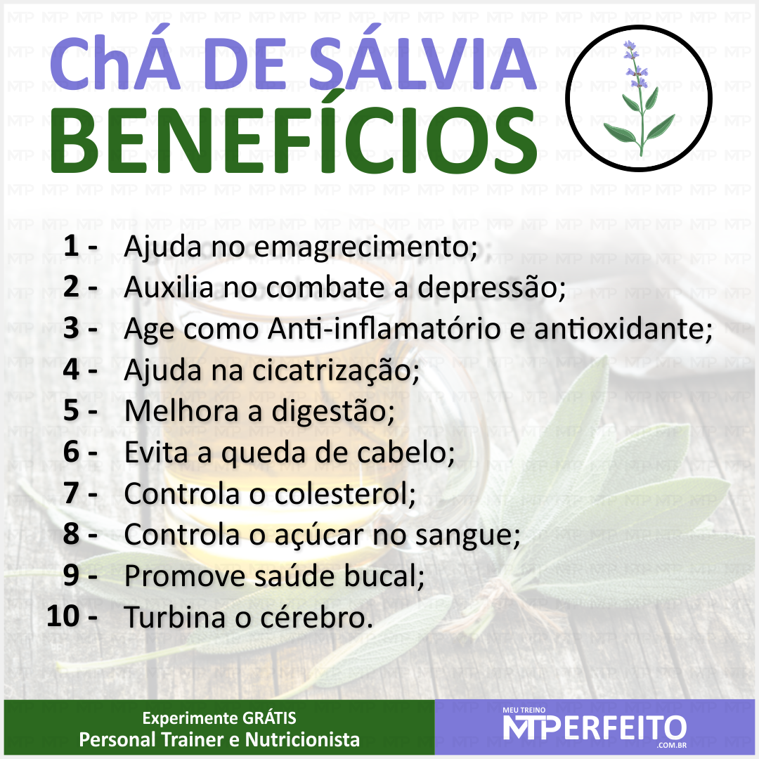 benefícios da sálvia