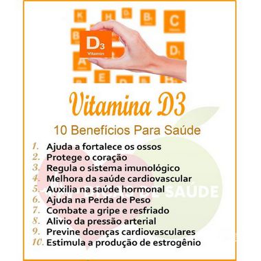 benefícios vitamina d3