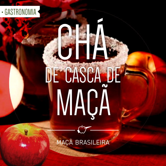 benefícios do chá de casca de maçã