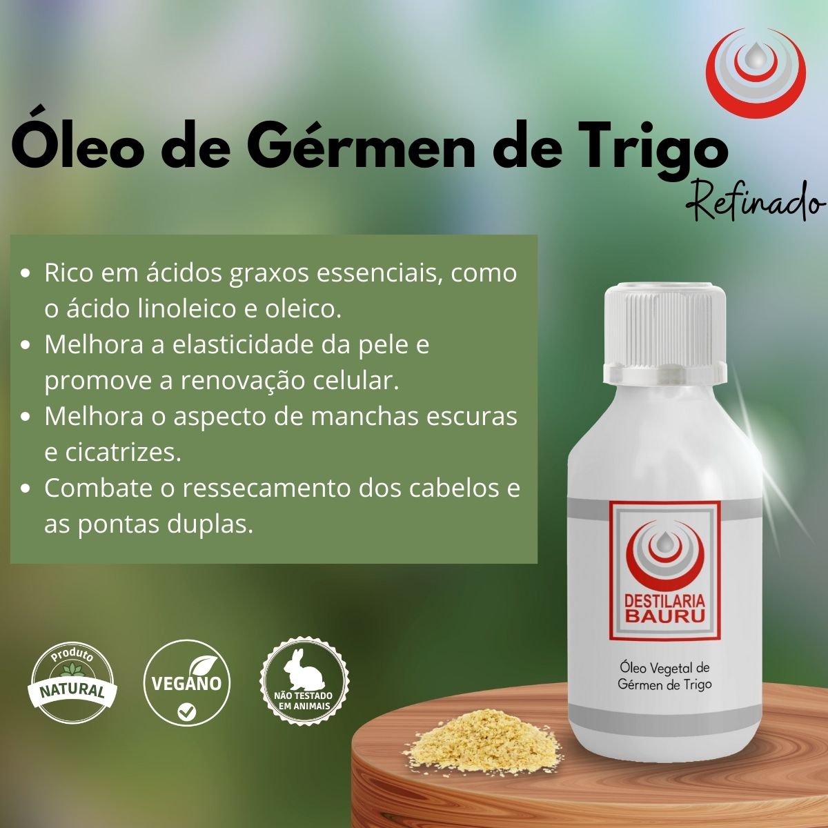 Gérmen de trigo vs. Farelo de trigo: qual a diferença?