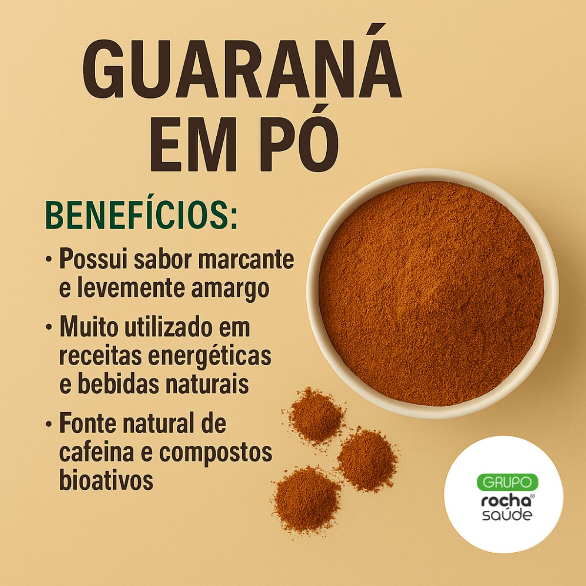 benefícios do pó de guaraná