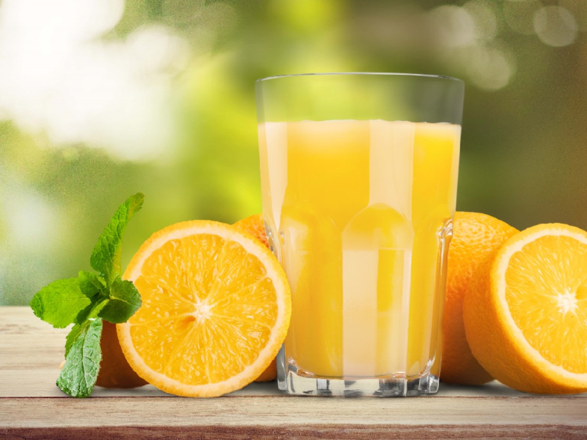 Receitas saudáveis com suco de laranja