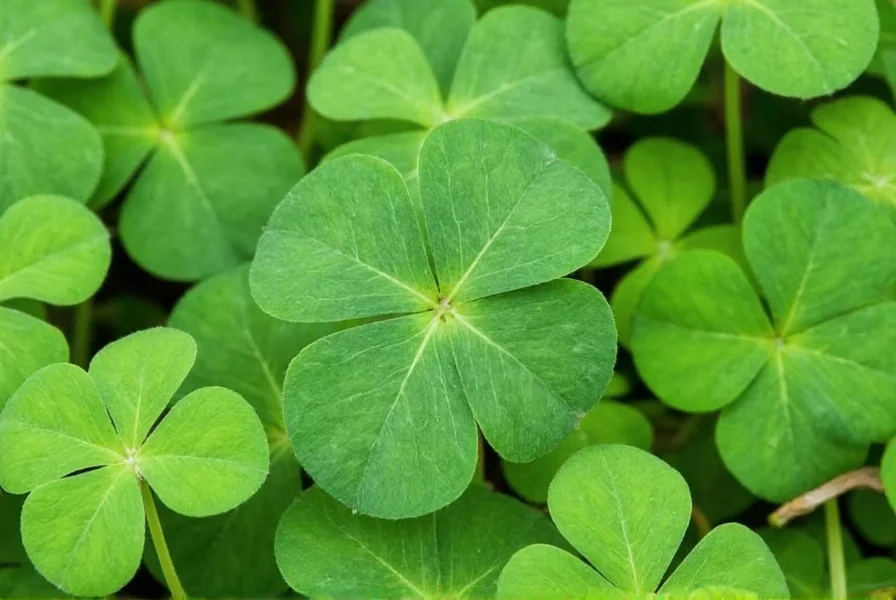 Como identificar o trevo de quatro folhas comestível
