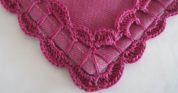bico de croche para fraldas