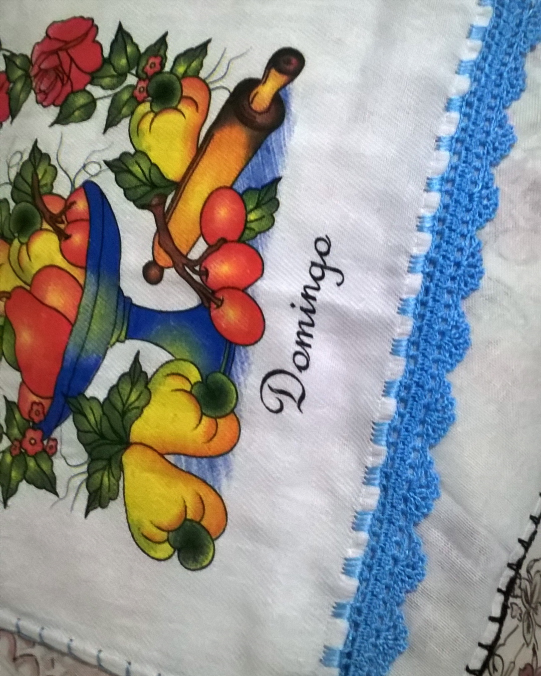 como evitar bicos de croche tortos em panos de prato