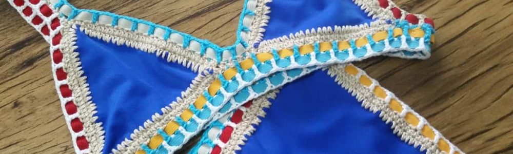 biquini croche tomara que caia barato onde encontrar