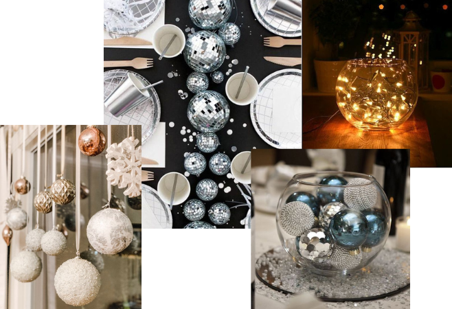 como evitar bolas decorativas quebram fácil